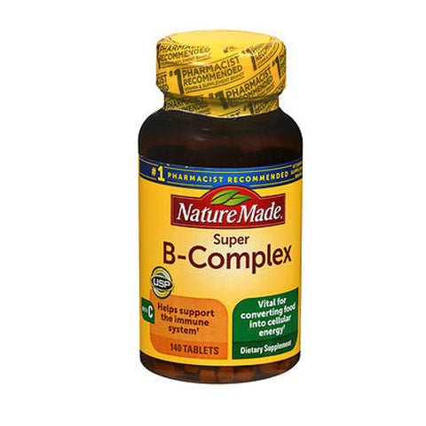 Nature Made, Super B-Complex Dietary Supplement, 140 tabs