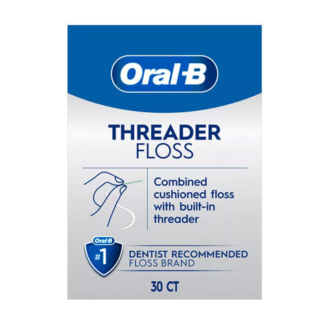 Oral-B, Glide Pro-Health Dental Threader Floss, 30 Count