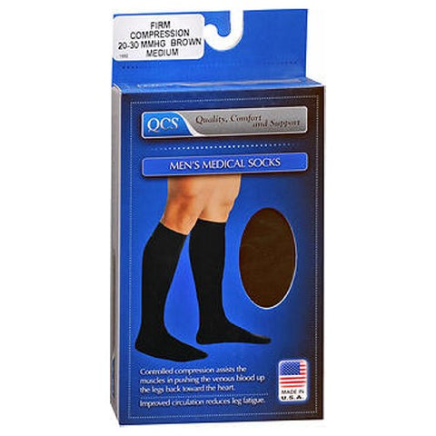 Scott Specialties, Socks For Mens, 20-30 F/S BROWN KPP, MEDIUM 1 each