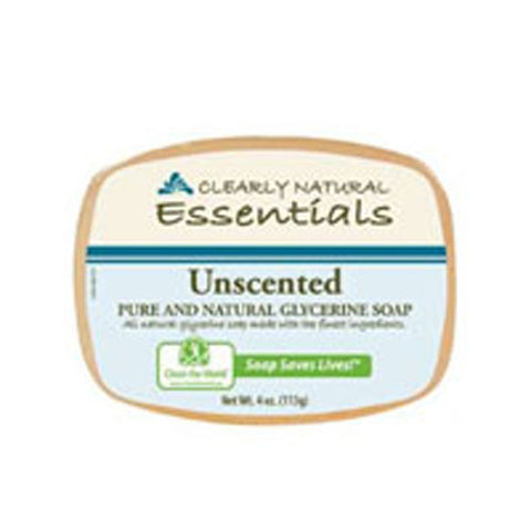 Clearly Natural, Glycerine Bar Soaps, Unscented 3 bars