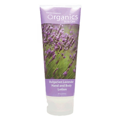 Desert Essence, Bulgarian Lavender Hand & Body Lotion, 8 Oz