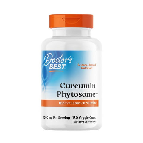 Doctors Best, Curcumin Phytosome Meriva, 500 mg, 180 Veg Caps