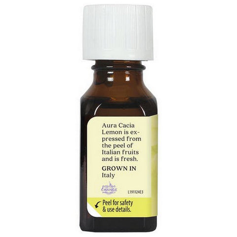 Aura Cacia, Essential Oil, Lemon 0.5 OZ