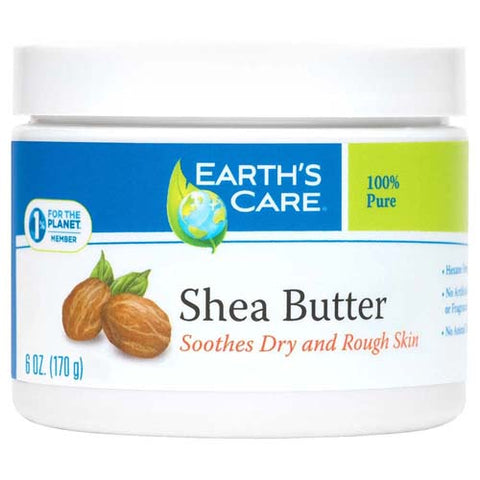Earth's Care, Shea Butter 100% Pure and Natural, 6 OZ