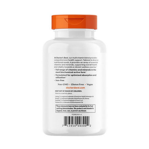 Doctors Best, Multi-Vitamin Mineral Complex, 90 Veggie Caps