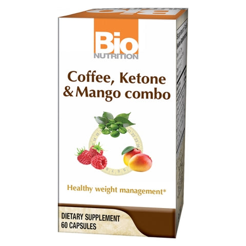 Bio Nutrition Inc, Coffee Ketone Capsules, Mango 60 vcaps