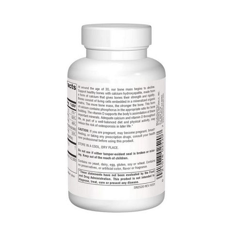 Source Naturals, Calcium Hydroxyapatite, 60 caps