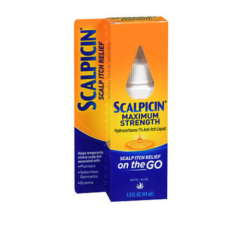 Scalpicin, Anti-itch Liquid Maximum Strength, 1.5 oz