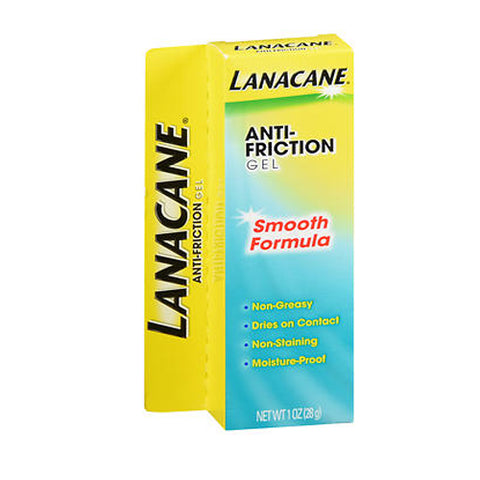 Mucinex, Lanacane Anti-Chafing Gel, Fragrance Free 1 oz