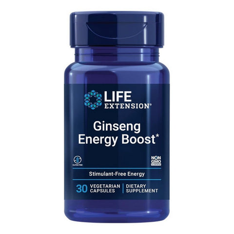 Life Extension, Ginseng Energy Boost, 30 Veg Caps