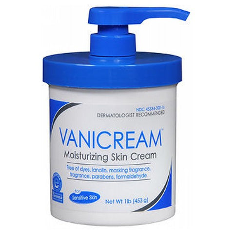Vanicream, Moisturizing Skin Cream With Pump, 16 Oz