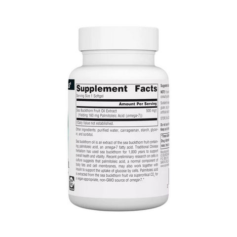 Source Naturals, Omega-7 Sea Buckthorn Fruit Oil, 60 Sgels