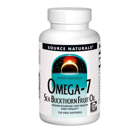 Source Naturals, Omega-7 Sea Buckthorn Fruit Oil, 120 Sgels