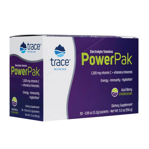 Trace Minerals, Electrolyte Stamina Power Pak, Acai Berry 30 packets
