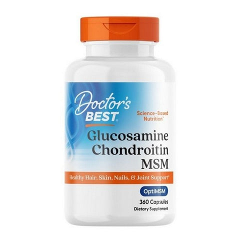 Doctors Best, Glucosamine Chondroitin MSM, 360 Veggie Caps