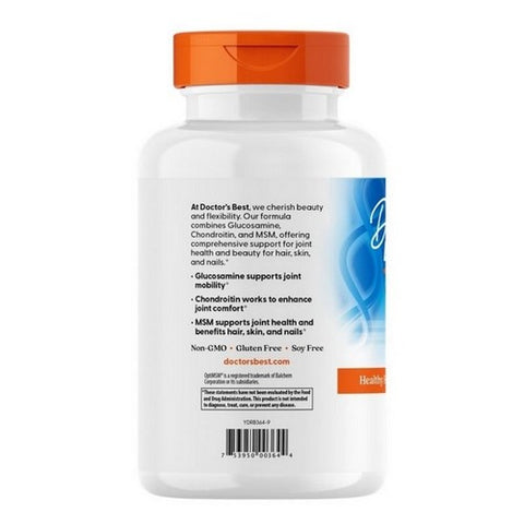 Doctors Best, Glucosamine Chondroitin MSM, 360 Veggie Caps