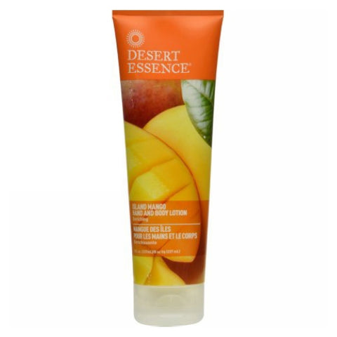 Desert Essence, Island Mango Hand & Body Lotion, 8 Oz