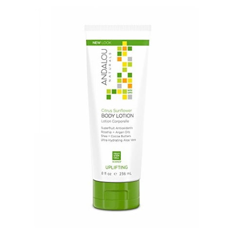 Andalou Naturals, Body Lotion, Uplifting Citrus Verbena 8 Oz