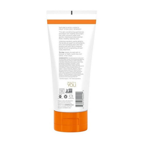 Andalou Naturals, Shower Gel, Mandarin Vanilla Vitalizing,, 8.5 Oz