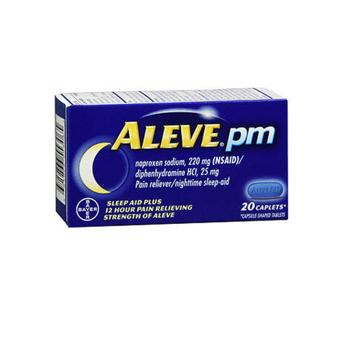Aleve, Pain Reliever Nighttime Sleep Aid, 20 Caplets