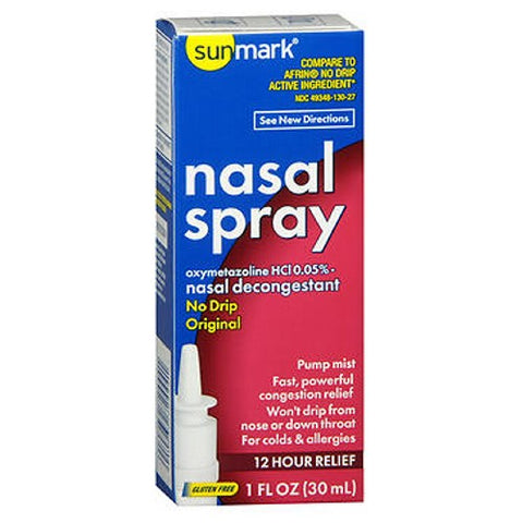 Sunmark, Nasal Spray No Drip Original, 1 Oz