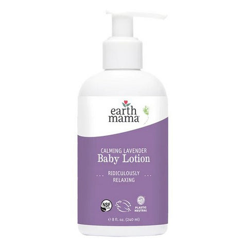 Earth Mama Angel Baby, Baby Lotion, Calming Lavender 8 Oz