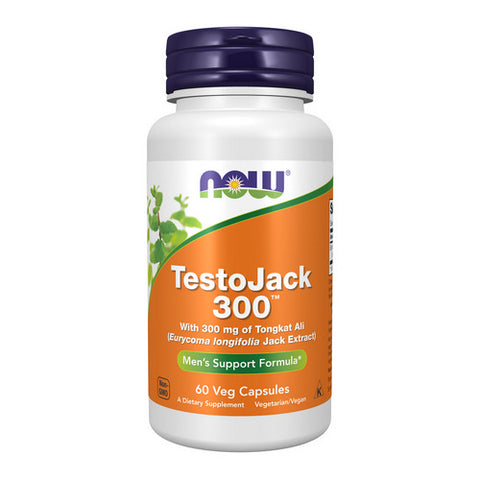 Now Foods, TestoJack 300 Extra Strength, 60 Vcaps
