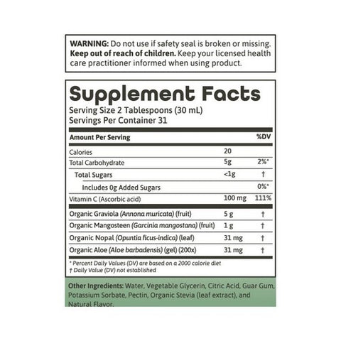 Dynamic Health Laboratories, Graviola Juice Blend Extract, 32 Oz