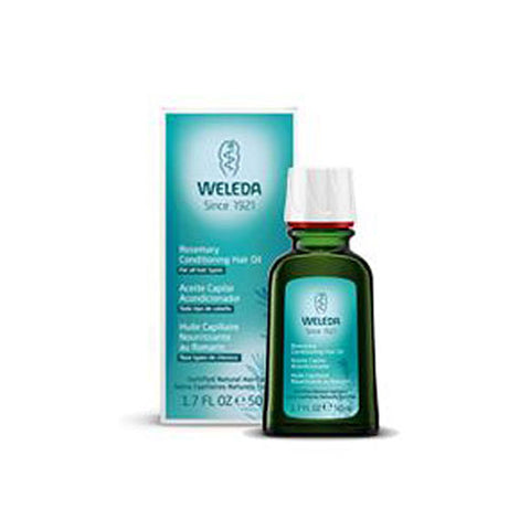 Weleda, Rosemary Conditioning Hair Oil, 1.7 Oz