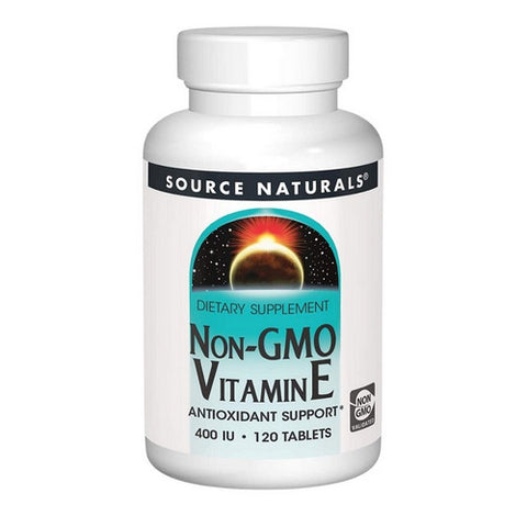 Source Naturals, Vitamin E Non-GMO, 400 IU, 120 Tabs