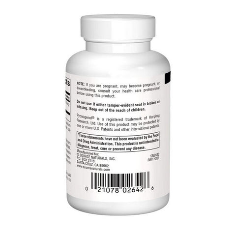 Source Naturals, Pycnogenol, 100 MG, 120 Tabs