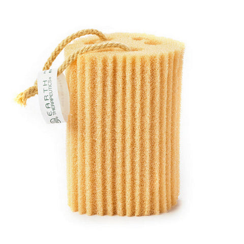 Earth Therapeutics, Super Loofah Body Scrubber, Green 1 Count