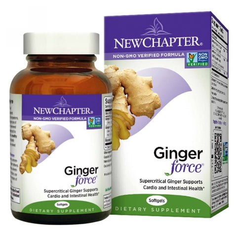 New Chapter, Ginger Force, 30 Liquid Veg Caps