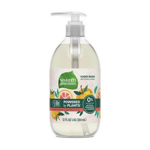Seventh Generation, Hand Wash, Mandarin Orange & Grapefruit 12 Oz