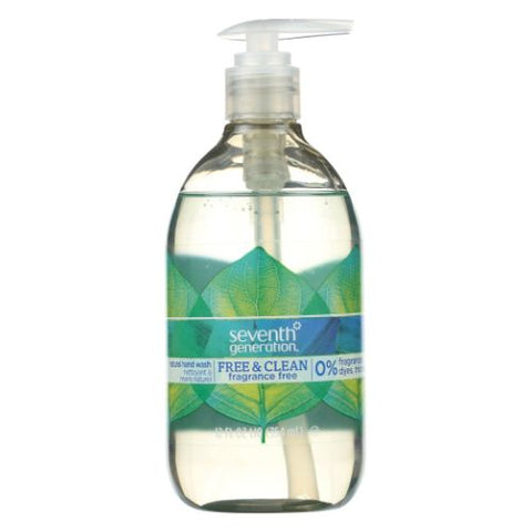 Seventh Generation, Hand Wash, Free & Clear 12 Oz