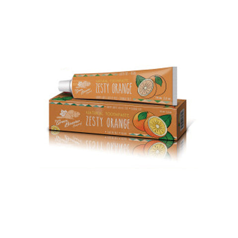 Green Beaver, Natural Toothpaste, Zesty Orange 2.5 fl oz