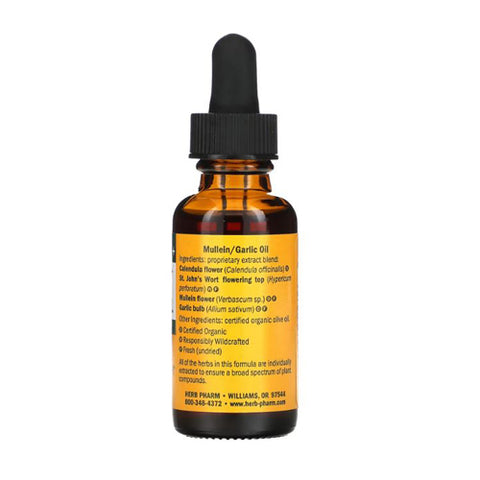 Herb Pharm, Kids Mullein/Garlic Ear Oil, 1 fl oz