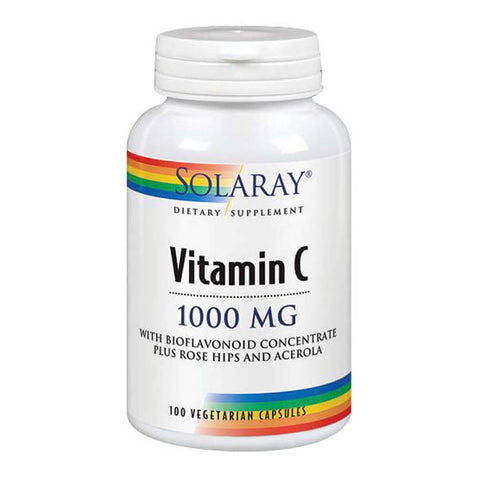 Solaray, Vitamin C With Bioflavanoids Concentrate, 1,000 mg, 250 Caps
