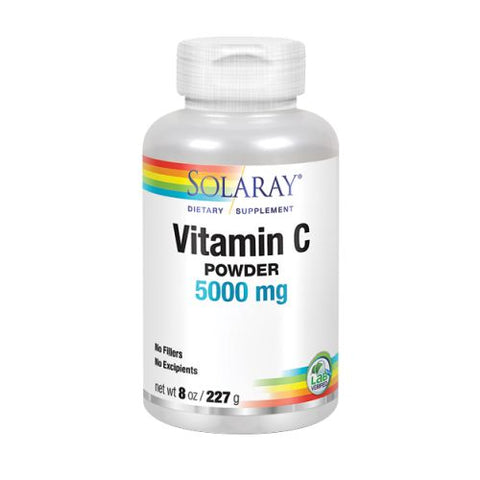 Solaray, Vitamin C Powder, 5,000 mg, 8 oz