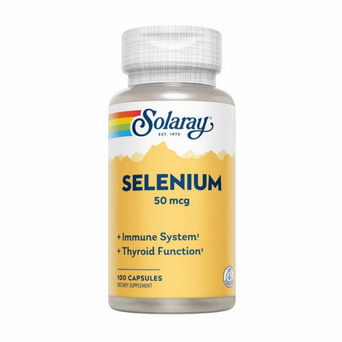 Solaray, Selenium, 50 mcg, 100 Caps