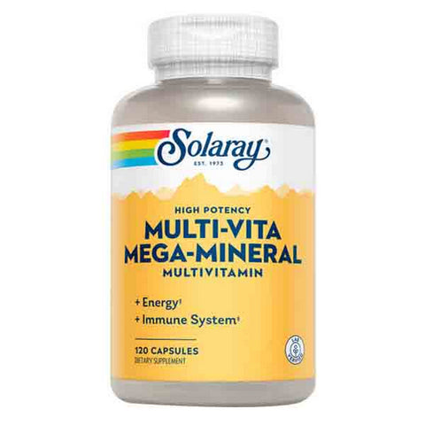 Solaray, Multi-Vita Mega-Mineral, 120 Caps