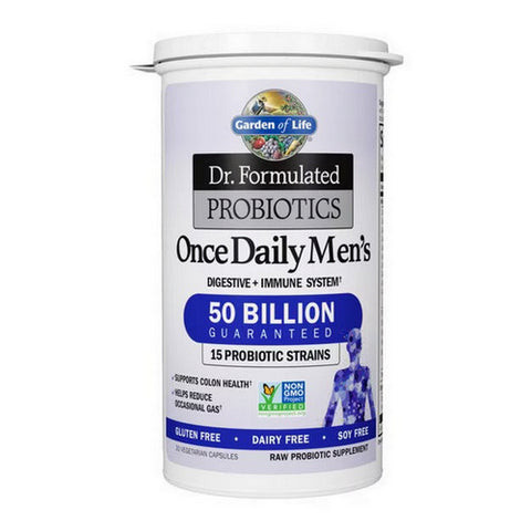 Garden of Life, Dr. Formulated Probiotics Once Daily Men's, 30 Caps