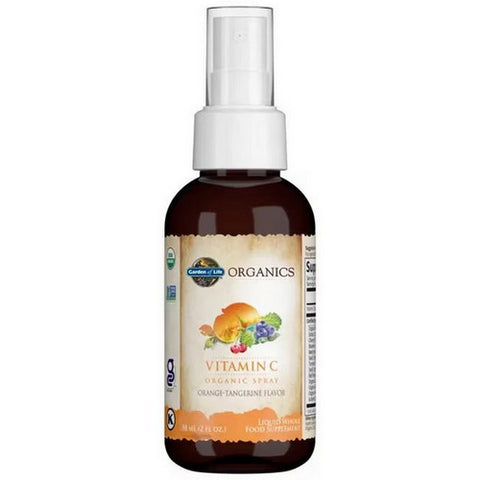 Garden of Life, Vitamin C Organic Spray, Orange-Tangerine 2 fl oz