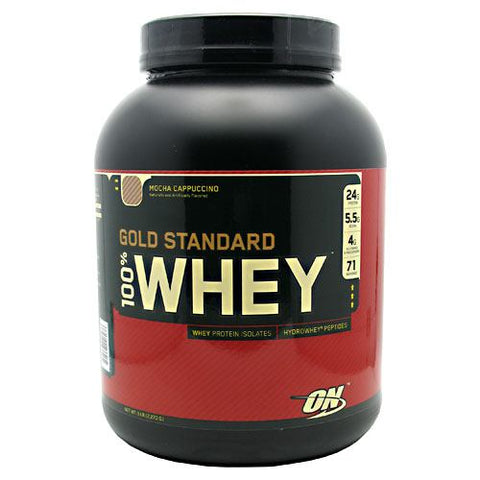 Optimum Nutrition, Gold Standard 100% Whey, Mocha Cappucino 5 lbs