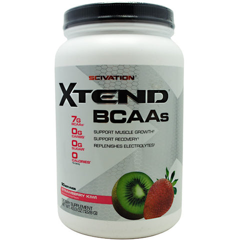Scivation, XTEND, Strawberry Kiwi 90 serving / 45.5 oz