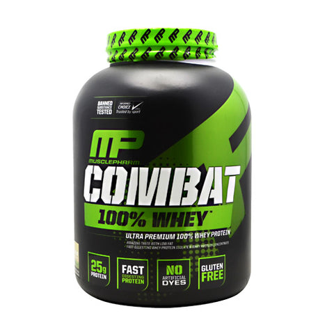 Muscle Pharm, Combat 100% Whey, Cookies & Cream 5 lbs