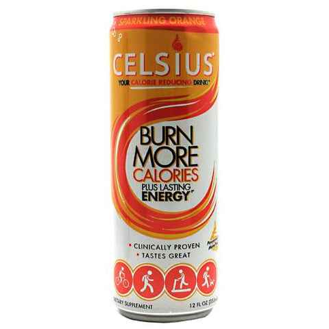 Celsius, Celsius, Orange 12/12oz