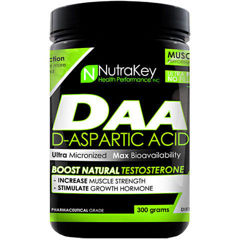 Nutrakey, D-ASPARTIC ACID, 300 grams