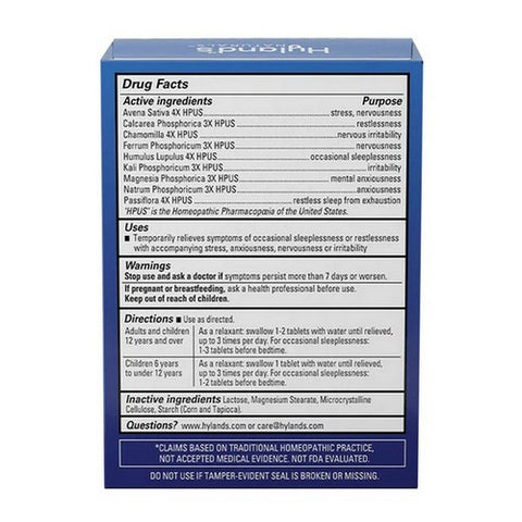 Hylands, Sleep Aid, Calms Forte, 100 Tab