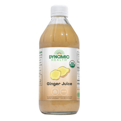 Dynamic Health Laboratories, Ginger Juice Certified Organic, 16 oz